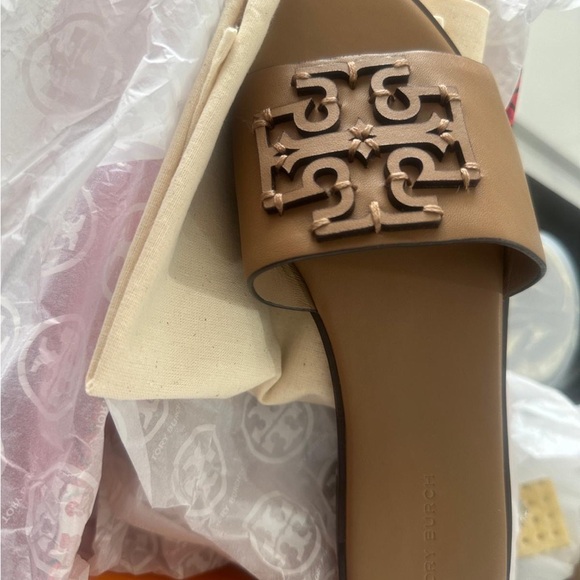 Brown Tory Burch Sandals - Picture 2 of 3